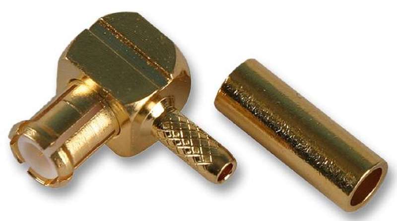 TE Connectivity (1-1337585-0) RF / Coaxial Connector, MCX Coaxial