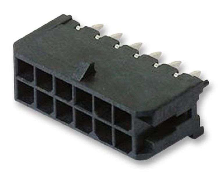 Molex (43045-0813) Pin Header, Power, 3 mm, 2 Rows, 8 Contacts