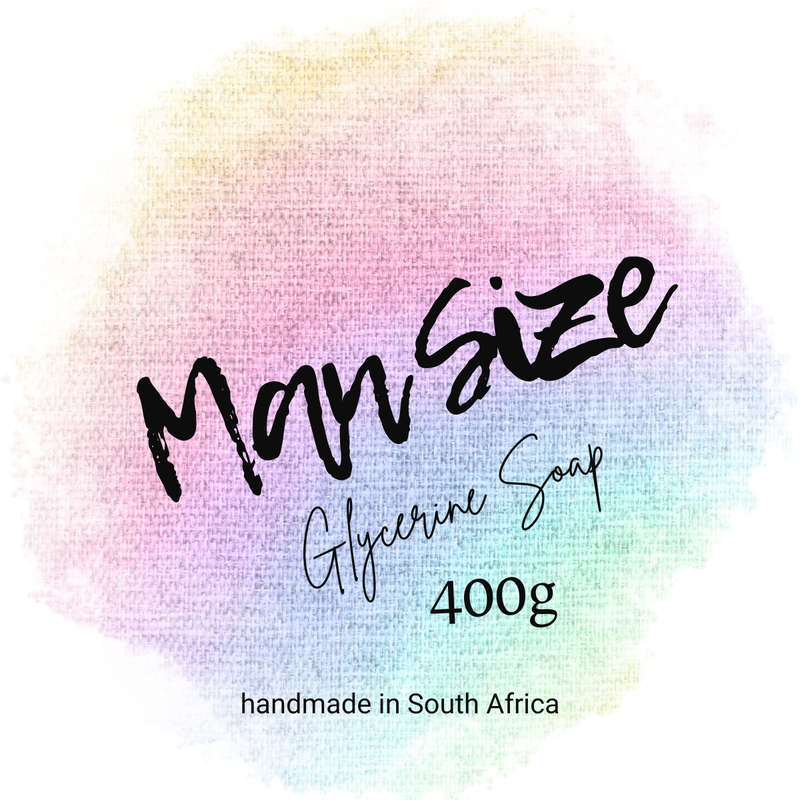 400g Man Size Soap on a Rope - Mandirin