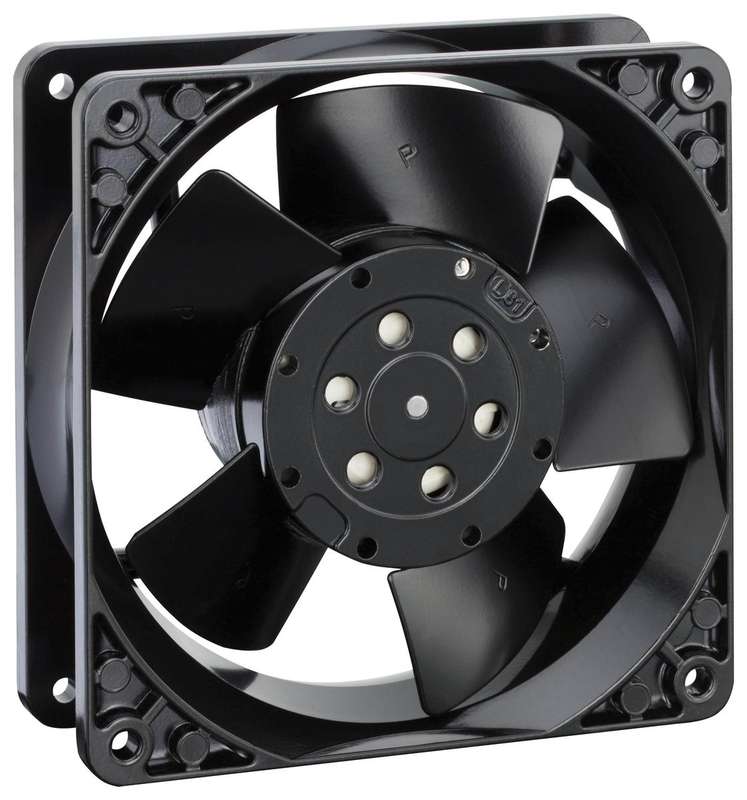 Ebm-Papst (4550N) AC Axial Fan, 230V, Square, 119 mm, 38 mm