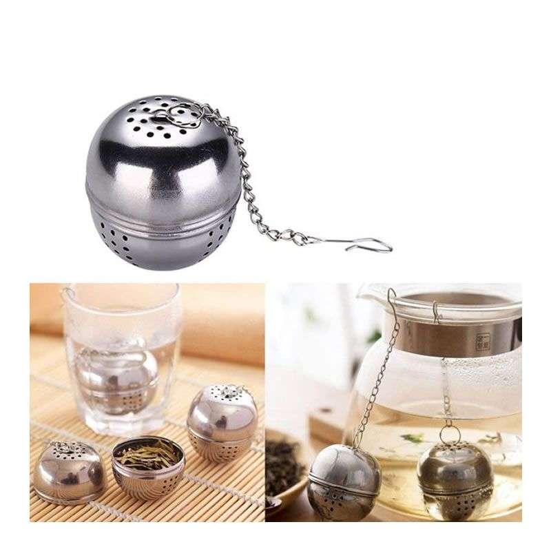 Pack of 4 52mm Tea Ball Strainer Infuser KT32192 Big