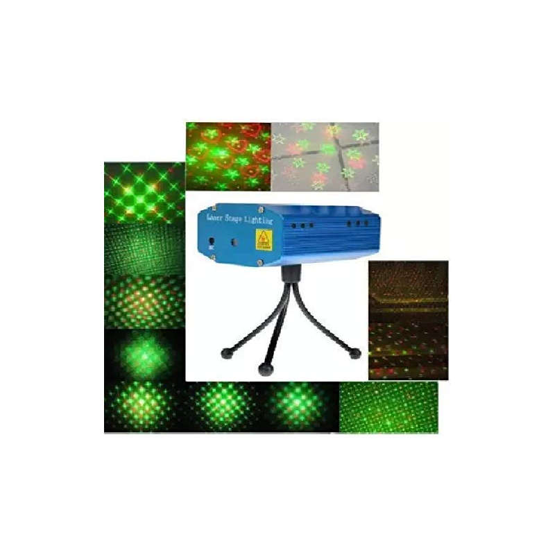 Mini Mini laser stage lighting, Holographic Laser Star projector