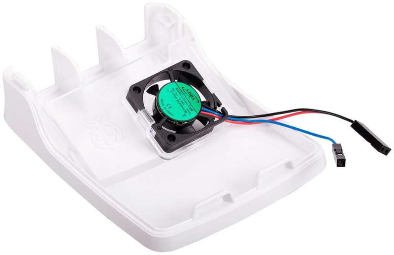 Raspberry-Pi (SC0448) Fan, Raspberry Pi 4 Case, 1.4 CFM, 5V