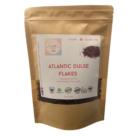 Organic Atlantic Dulse Flakes - 100 Grams