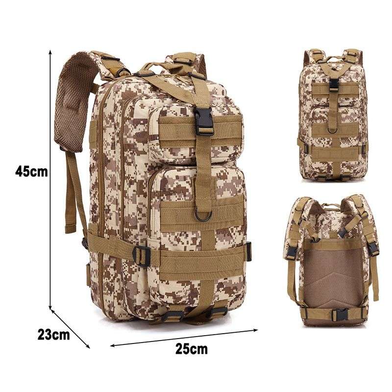 Military Tactical Assault Backpack Trekking Outdoor Backpack - ACU