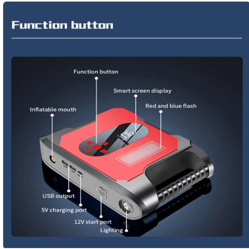 32000mAh Automobile Emergency Charging Power Supply 05000880