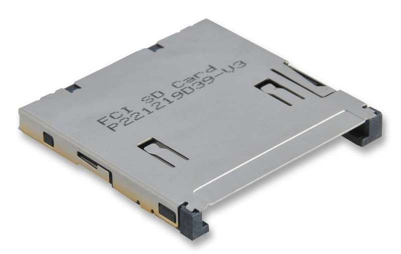 Amphenol (10067847-001RLF) Memory Card Connector SD, Push-Push, 11 Contacts