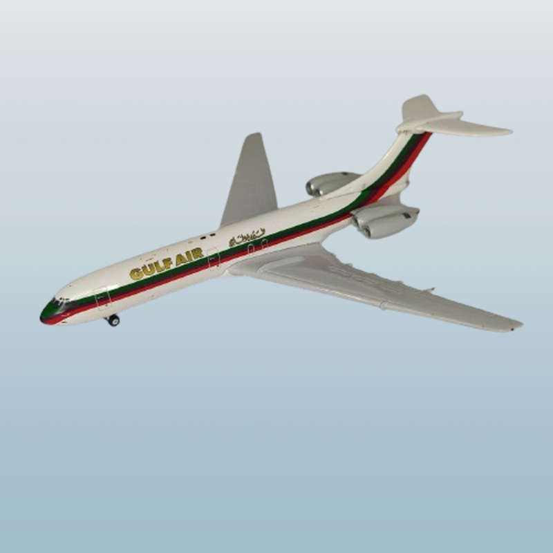 1:400 Scale, Gulf Air, Vickers Vc10, Diecast Alloy Display Model Airplane