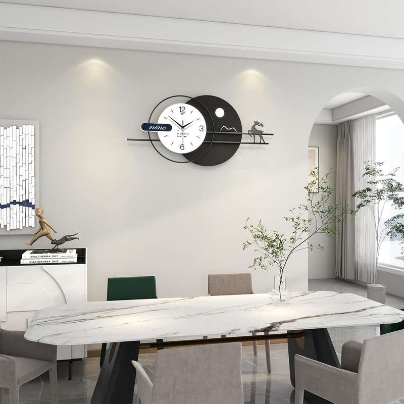 Extra Large Battery Operated Modern Wall Clock