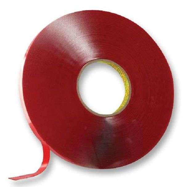 3M (4910F 19MM) Foam Tape, Double Sided, Acrylic, Transparent, 19 mm x 33 m