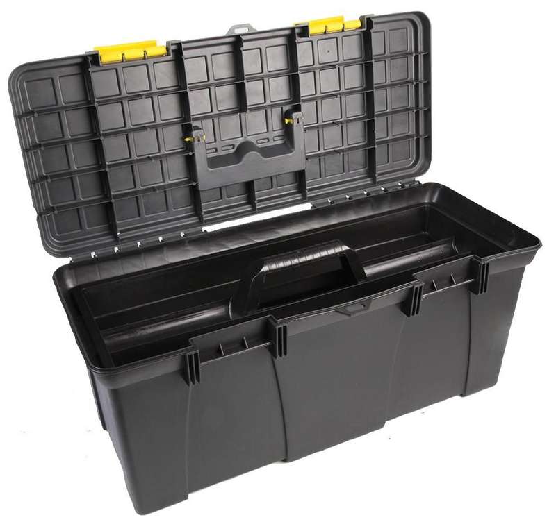 Duratool D00410 Plastic Tool Box