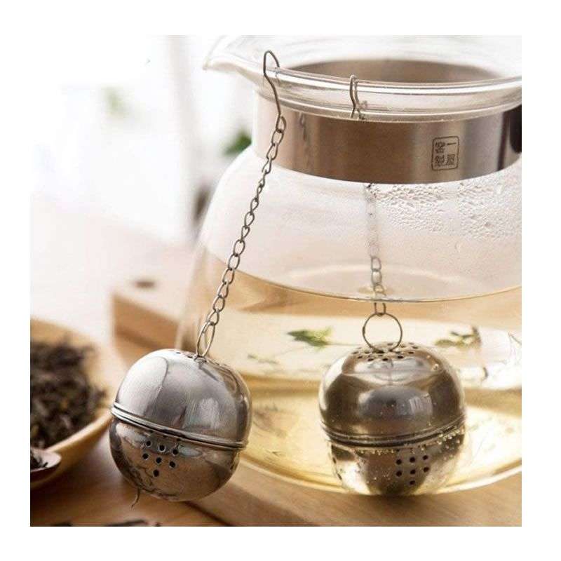 Pack of 4 52mm Tea Ball Strainer Infuser KT32192 Big
