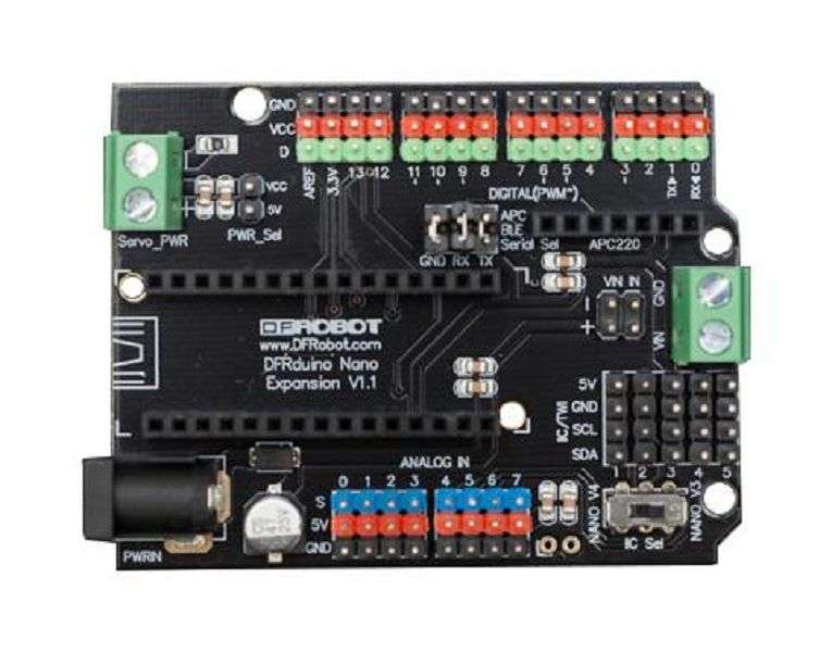 1 , Gravity Nano I/O Shield