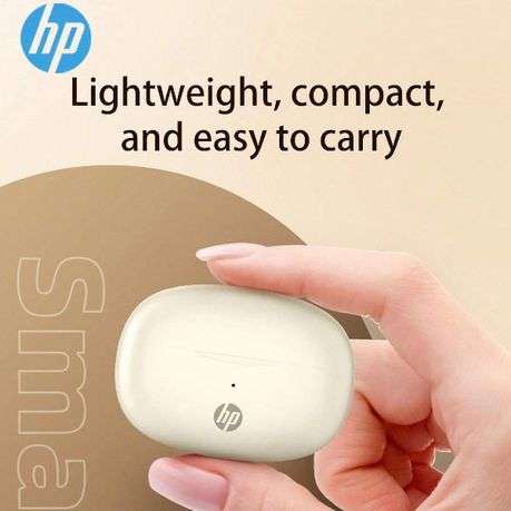 HP - H10I - HIFI Sound Sport TWS Wireless Earbuds - Beige