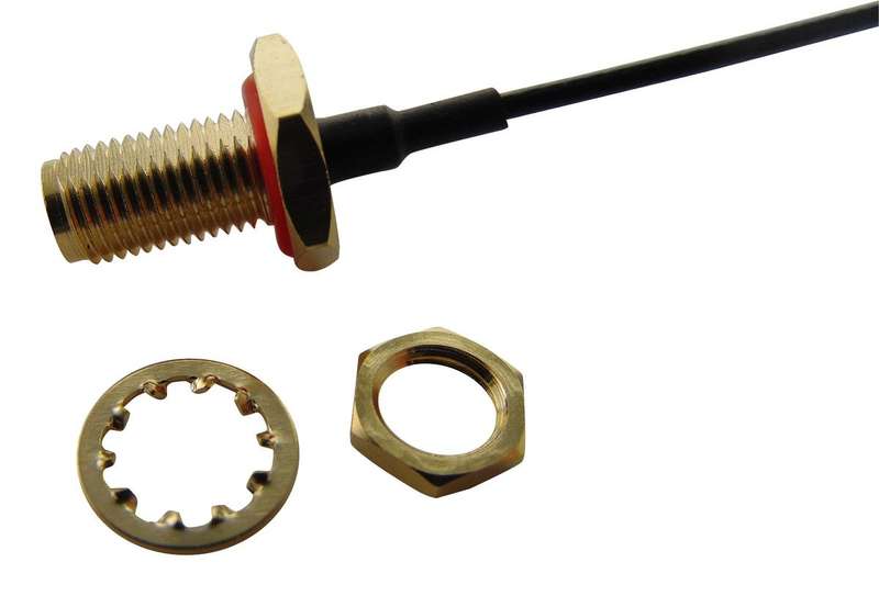Multicomp Pro (R-132G7210100CC) RF/Coaxial Cable Assembly, 50 ohm, 3.9 "