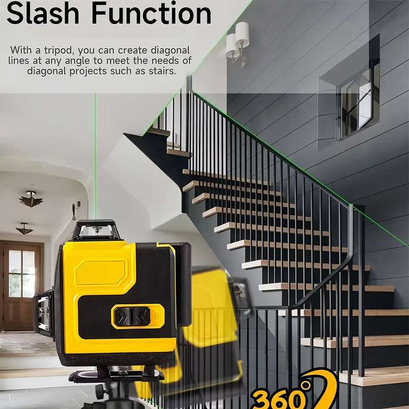 Industrial 4D 16 Green Line Laser