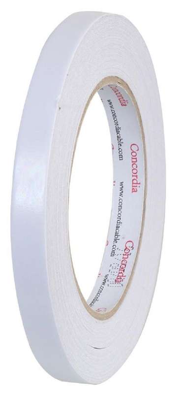 Pro Power (ADST12X33) Double Sided Tape, Paper, Black, 12 mm x 33 m
