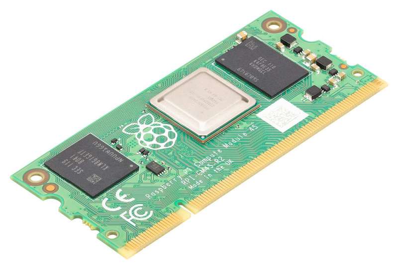 Raspberry-Pi (CM4S01016) Compute Module 4S, ARM Cortex-A72, 1GB RAM