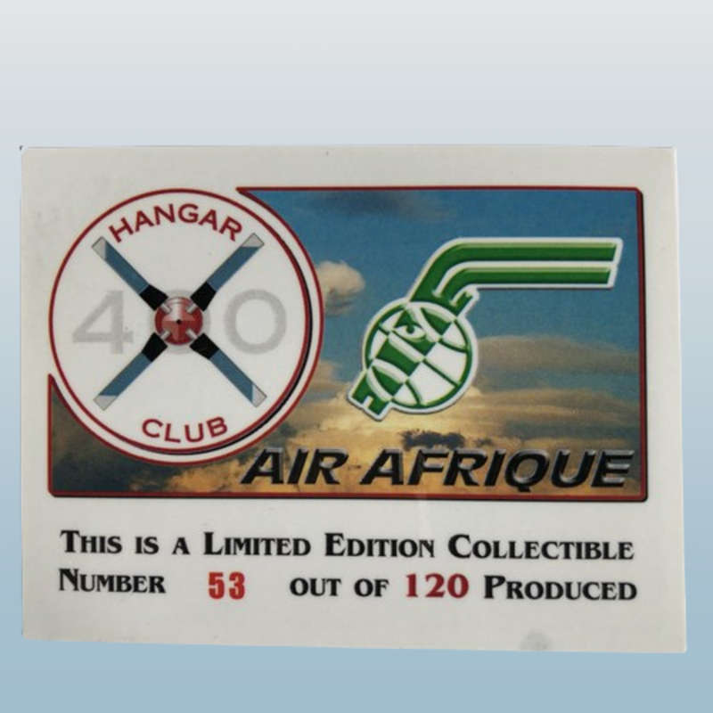 1:400 Scale, Air Afrique, Douglas DC-8, Diecast Display Aircraft Model