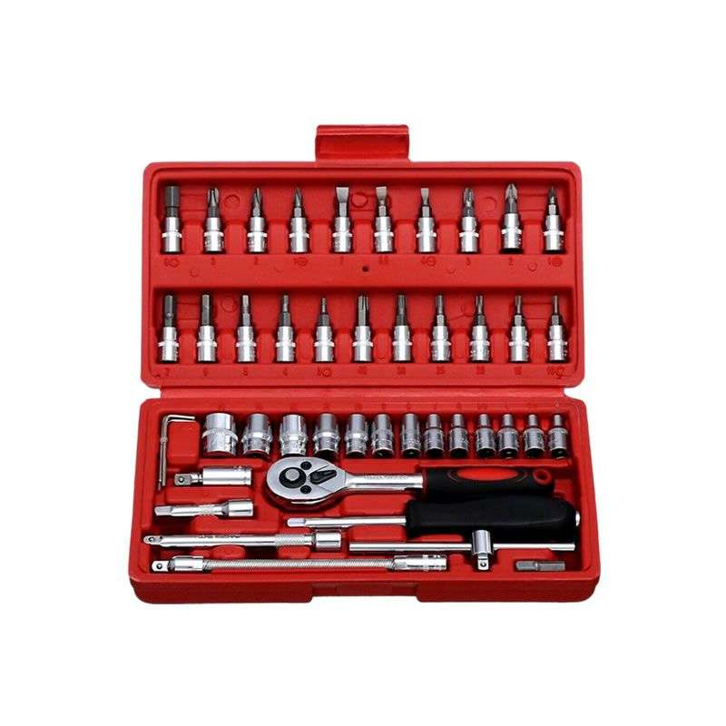 46PCS Set Of Car Repair  Socket Wrench Tools AD-120