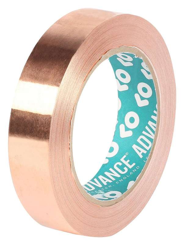 Advanced Tapes (AT528 COPPER 33M X 19MM) Tape, 19.05 mm x 33 m