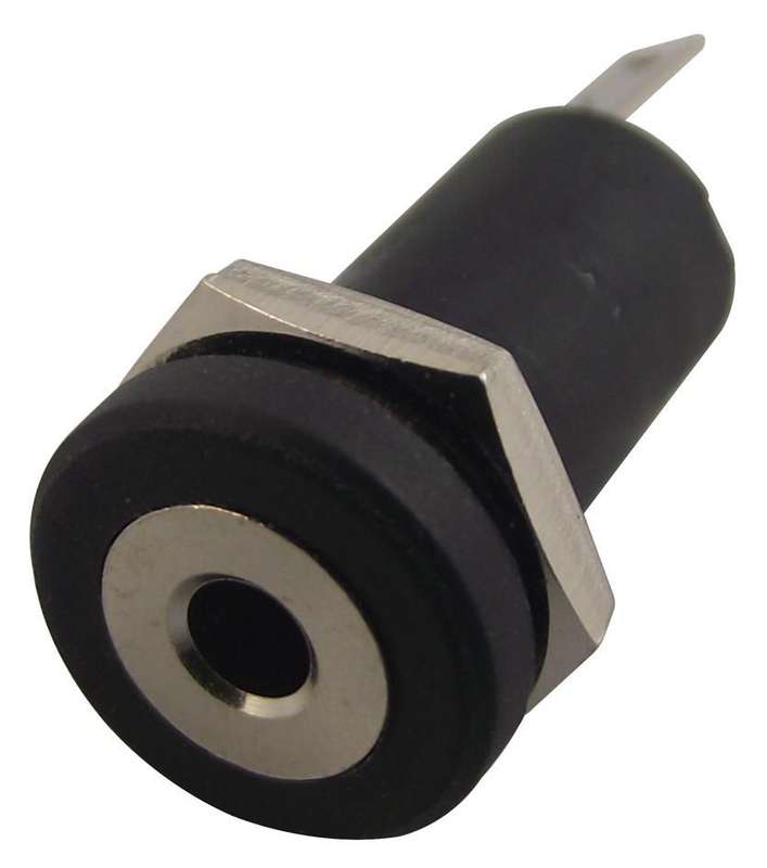Multicomp Pro (MJ-165H) Phone Audio Connector, 2 Contacts, Socket, 2.5 mm
