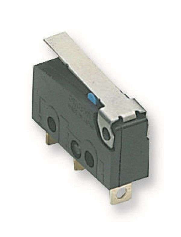 Omron (SSG-5L1H-5) Microswitch, Subminiature, Hinge Lever