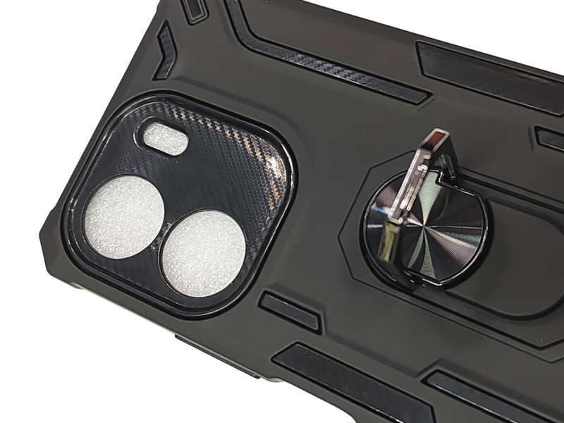 Shockproof Cover with Metal Ring Holder for Redmi 13c