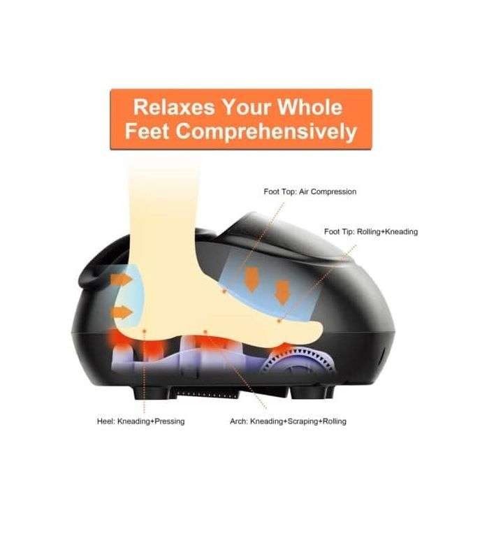 Gold Edition Foot Massager with Air Pressure