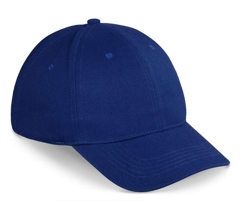 Plain Six Panel Baseball Caps, For Men and Women x 4