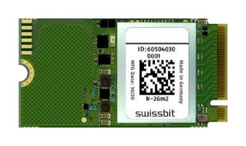 SwissBit (SFPC040GM1EC4TO-I-5E-11P-STD) SSD, Internal, 40GB
