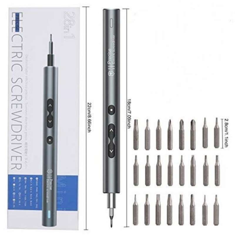 Precise Mini Electric Screwdrivers - 28 in 1