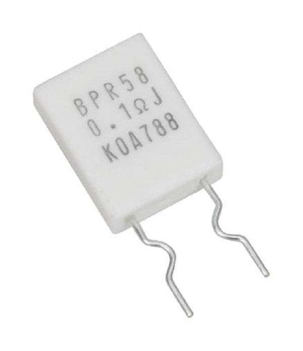 Koa (BPR58CR22J) Current Sense Resistor, 0.22 ohm, BPR, 5 W,