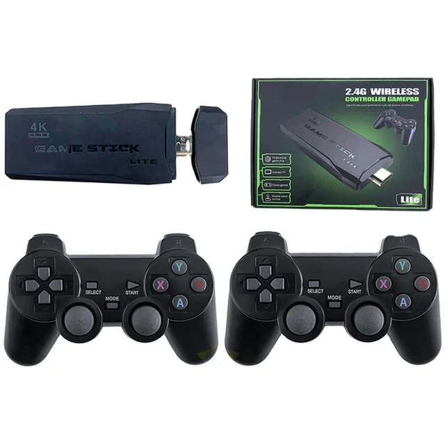 4K HDMI Wireless Console Arcade Retro Game Stick
