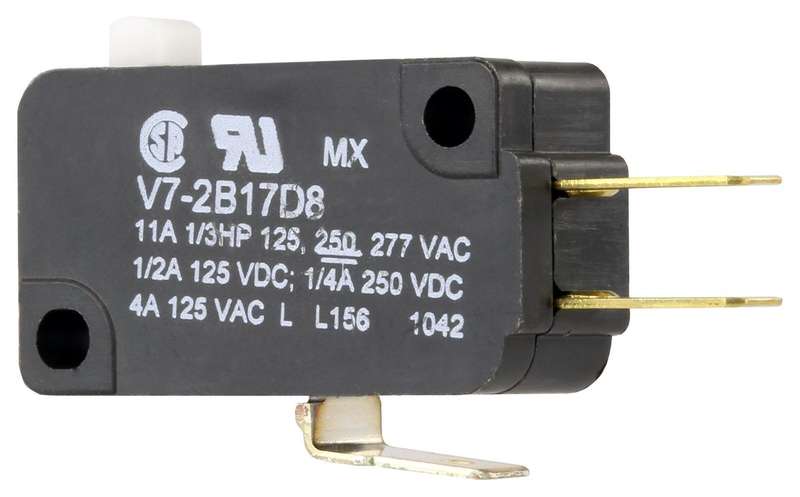 Honeywell (V7-2B17D8) Microswitch, Miniature, Pin Plunger
