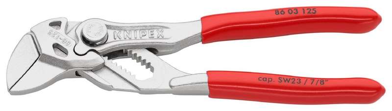 Knipex (86 03 125) Mini Combination, Plier, 23mm, Jaw, 125mm, Length