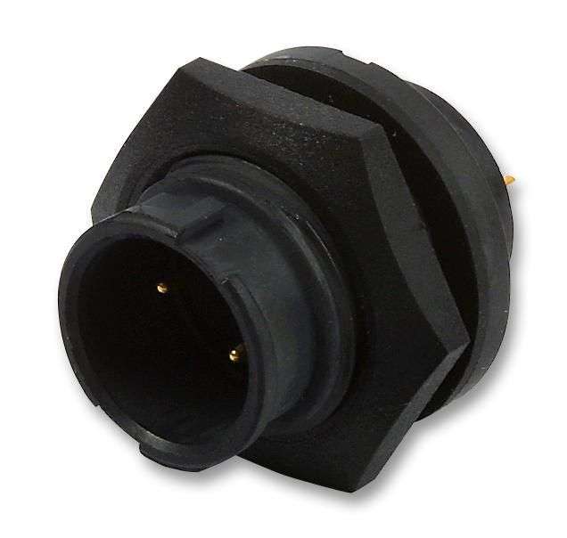 Switchcraft (EN3P6M-F) Circular Connector, Receptacle, 6 Contacts