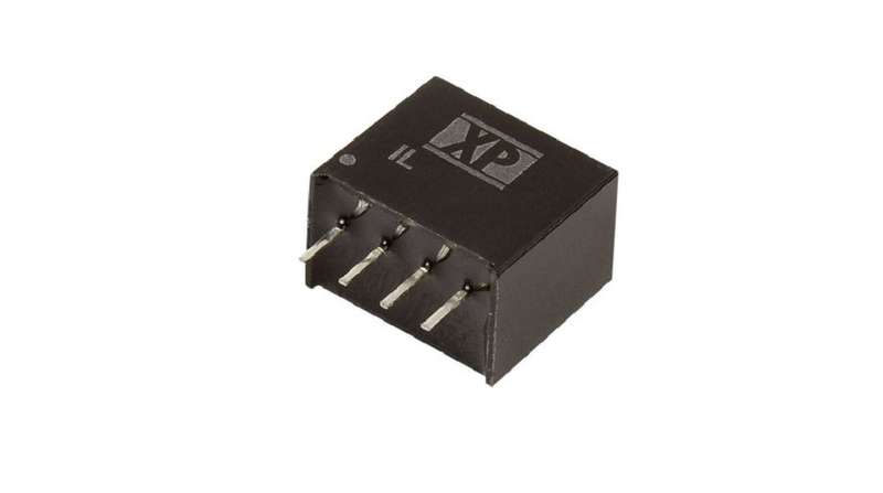 XP Power (IL0512S) Isolated Through Hole DC/DC Converter, 12V, 168mA