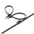 Heavy Duty Nylon Cuffs / Double Locking Zip Tie Handcuffs - 5 Pack
