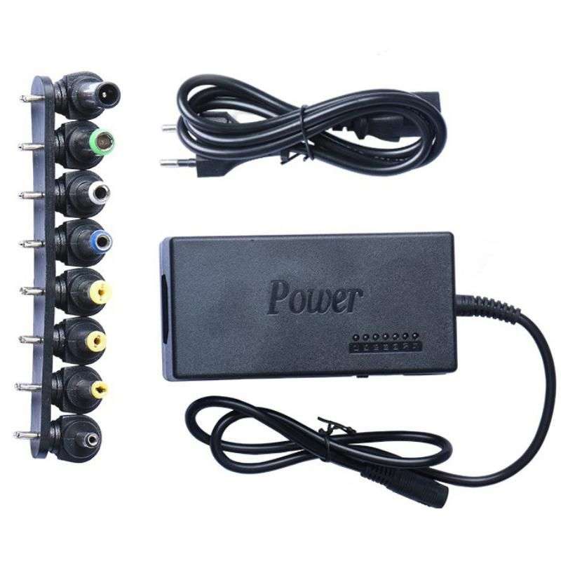 96W Laptop AC Universal Power Adapter Charger 12-24V AC DC
