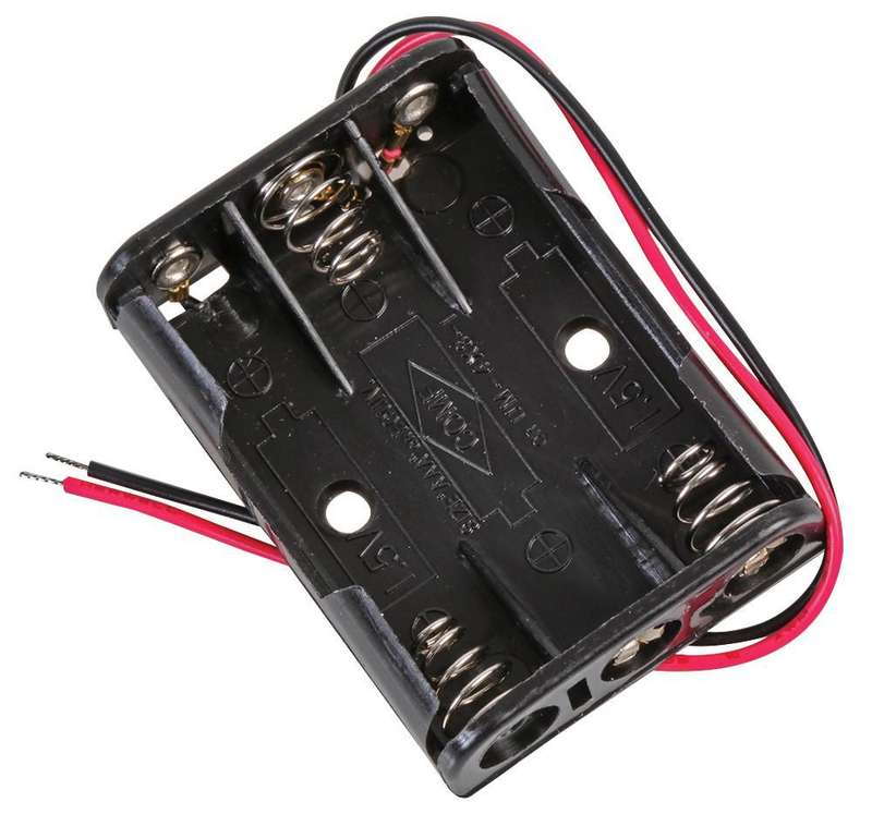 Multicomp Pro (MP000348) Battery Holder, Wired, 3 x AAA