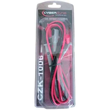 Cyberdyne Test Lead Set Banana Plug, Professional Cat. 3/4 (10A)