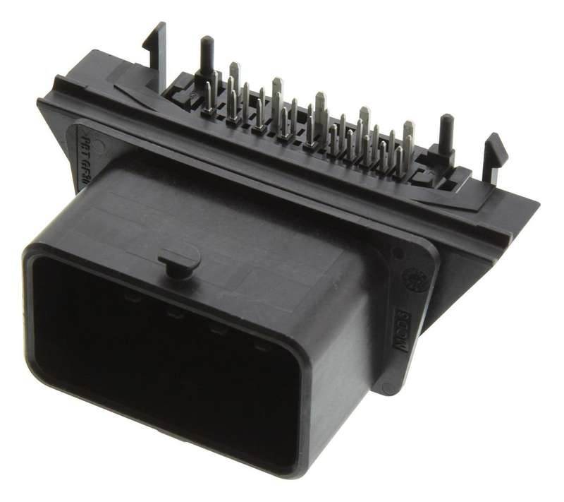 Molex (47745-0100) Automotive Connector, 28 Contacts, Solder Pin