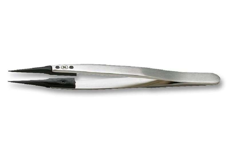 Ideal-Tek (5CPR.SA) Tweezer, Replaceable Tips, Precision, 130mm
