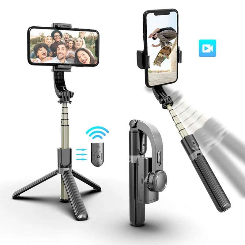 Single Axis Stable Videography Gimbal Stabilizer Tripod