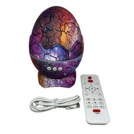 Dinosaur Egg Star Light Galaxy Nightlight Projector