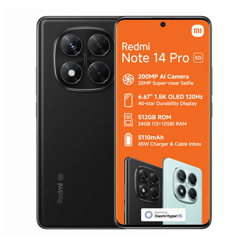 Xiaomi Redmi Note 14 Pro 5G Dual Sim 512GB  mix color