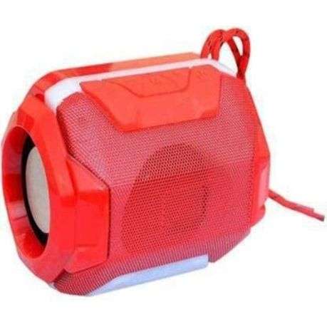 Wireless Portable Speaker LED Ambient Lighting Model A:005 - Red