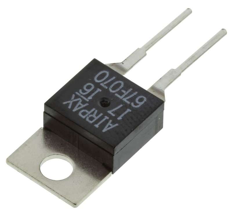 Sensata (67F070) Thermostat Switch, Subminiature, Bimetal Disc, 6700 Series