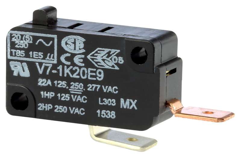 Honeywell (V7-1K20E9) Microswitch, Miniature, Pin Plunger